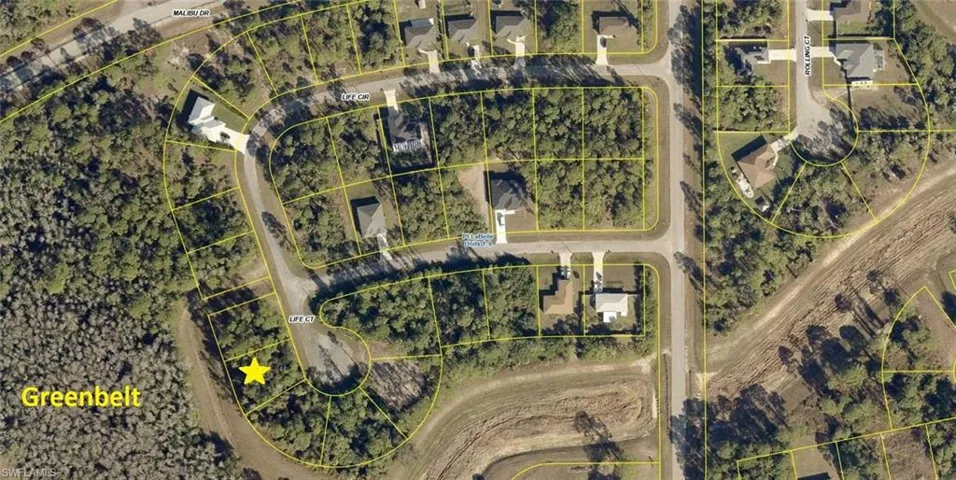 Wooded Greenbelt Behind Lot