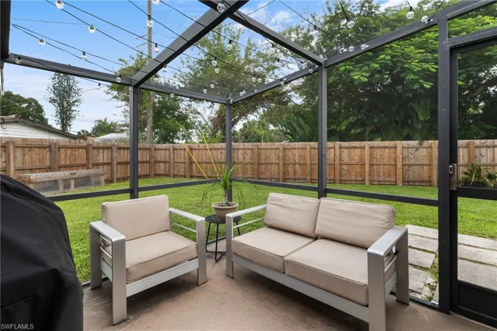 Sunroom / solarium with a wealth of natural light