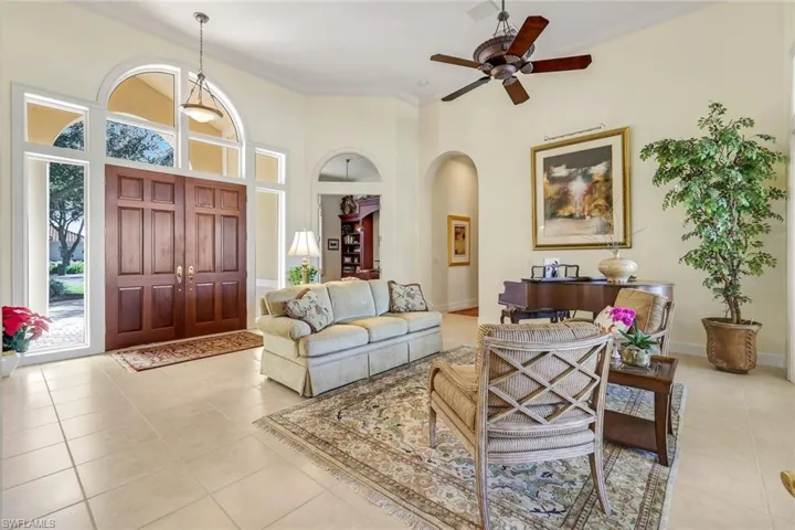Living Room and front entry Foyer