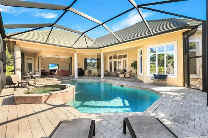 Lanai, Pool and Spa