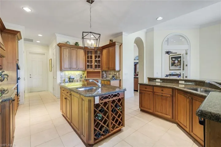 Kitchen and Center Island