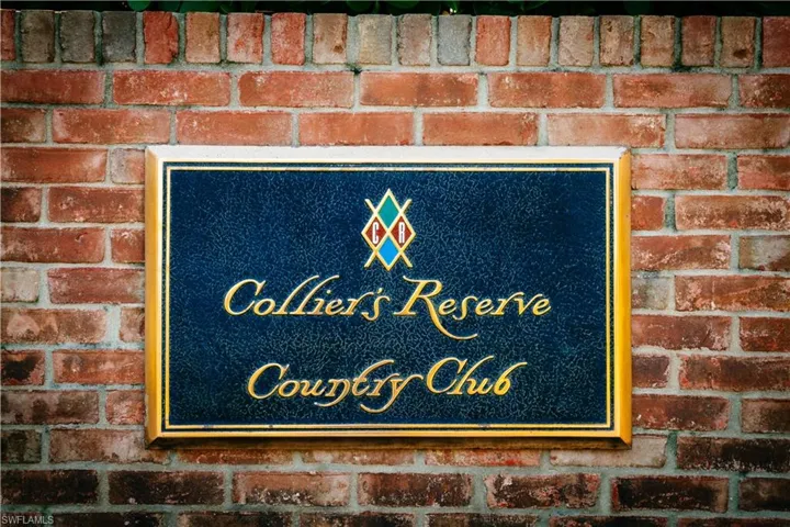 Country Club Entrance Sign