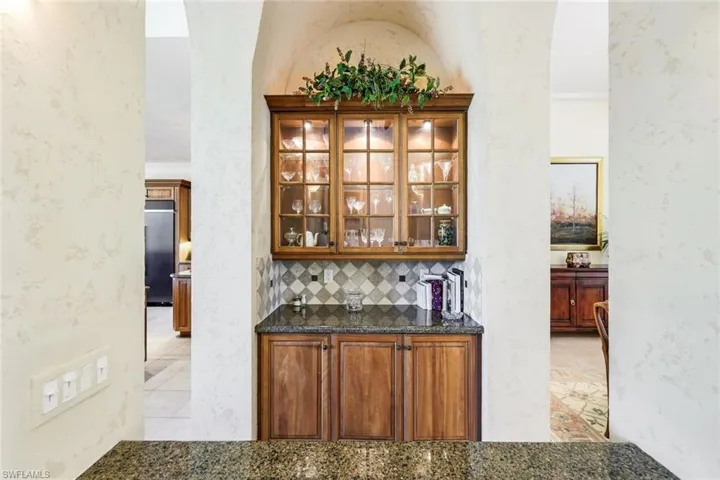 Butlers Pantry with access to Dining Room