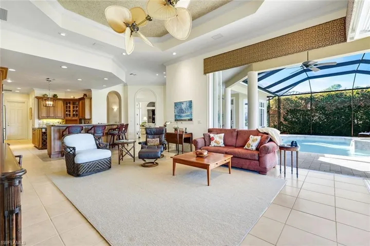 Family Room off kitchen