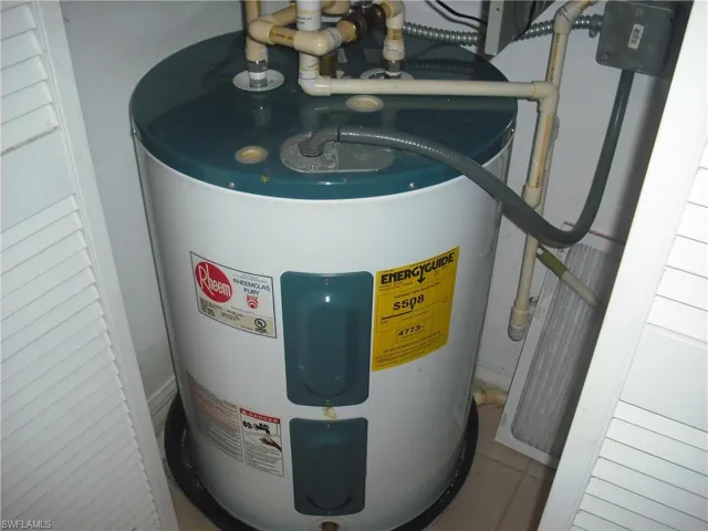 Utilities with water heater