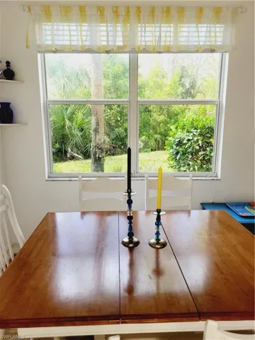 View of dining area