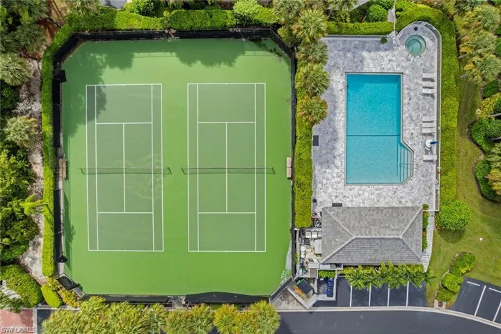 Sandpiper is the only sub-community with it's own tennis courts.
