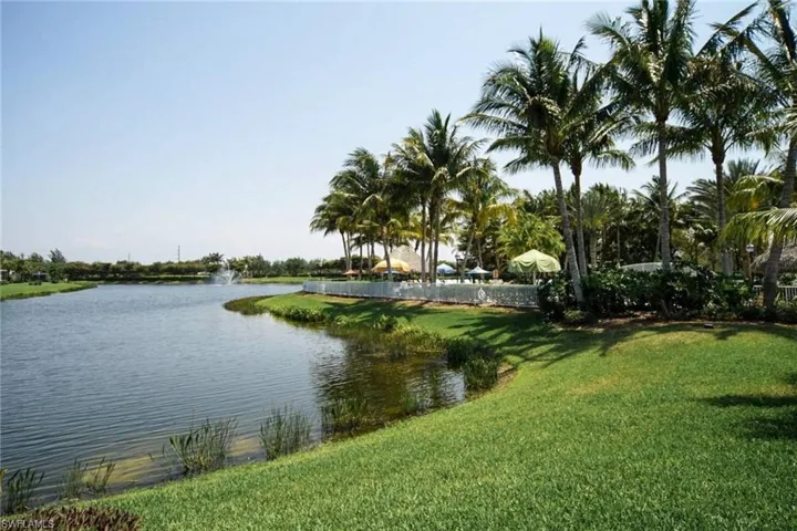 Water view in the community near one of the dog parks.