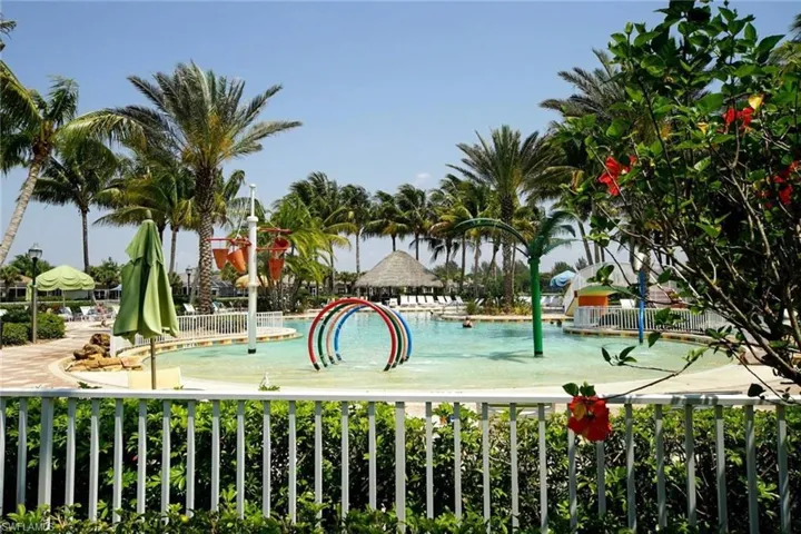 View of property's community featuring a swimming pool