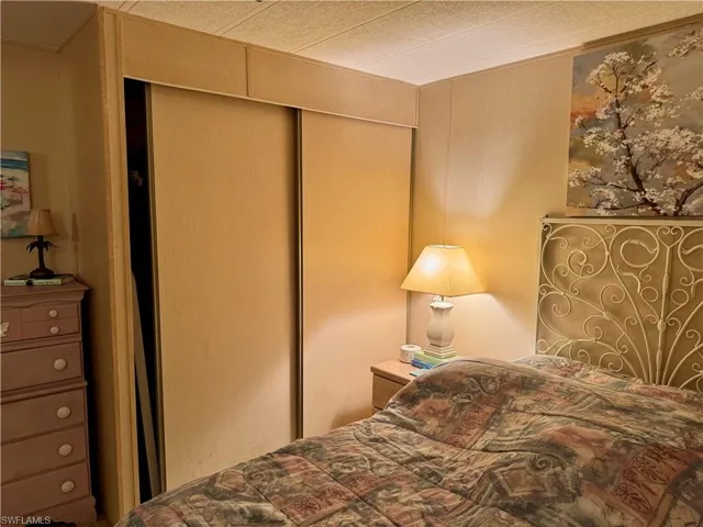 Bedroom with a closet