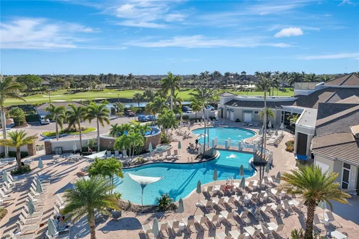 Resort Pool with poolside dining