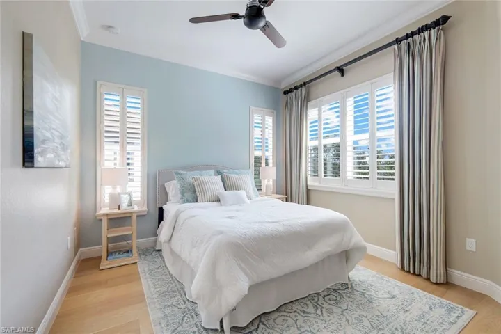 3rd Guest Bedroom with desk area.