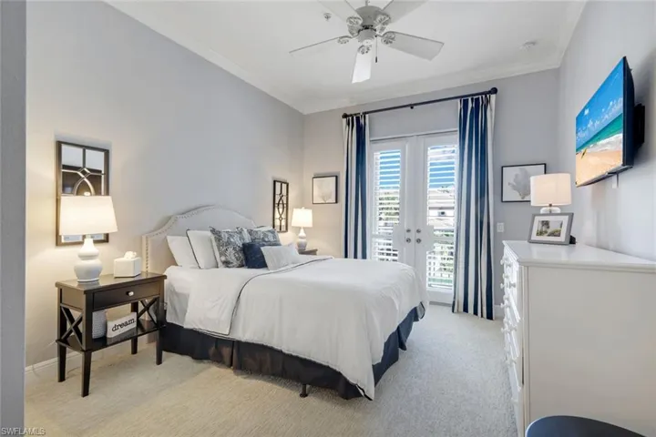 4th Guest bedroom with Balcony view