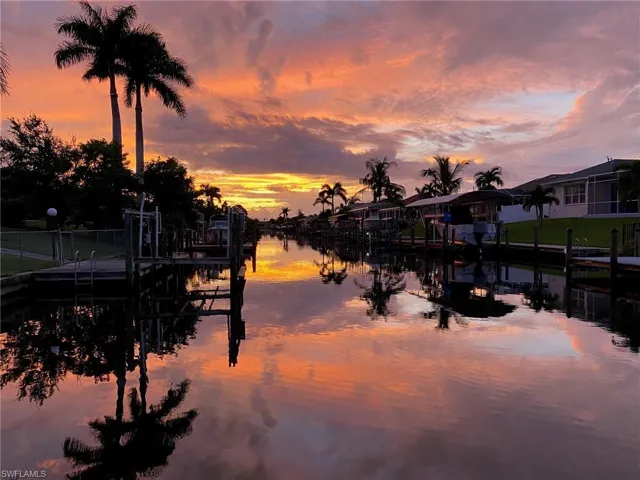 Water view with a boat dock