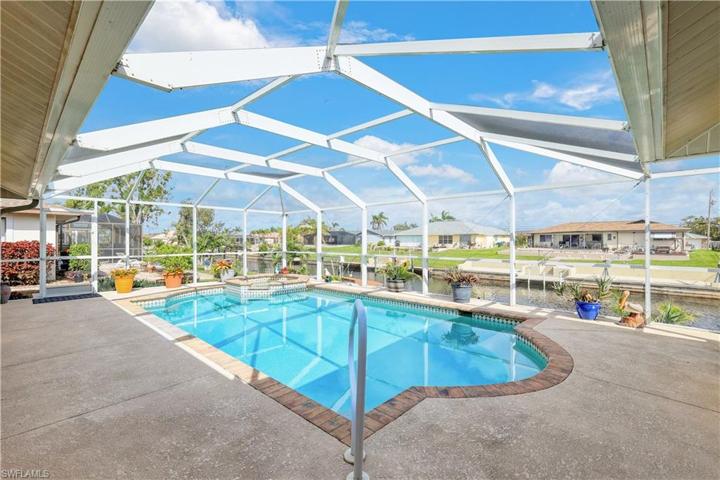 Your sparkling blue, heated swimming pool and spa!