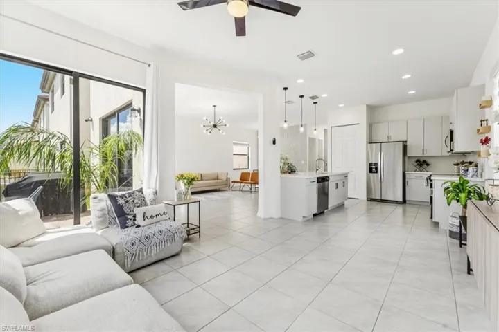 Family Room & Kitchen