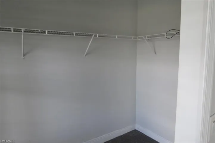 View of spacious closet