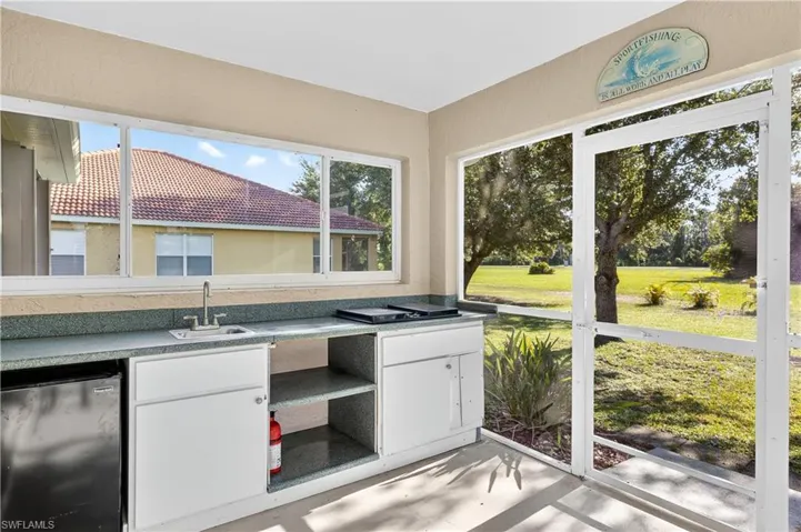 Unfurnished sunroom with plenty of natural light