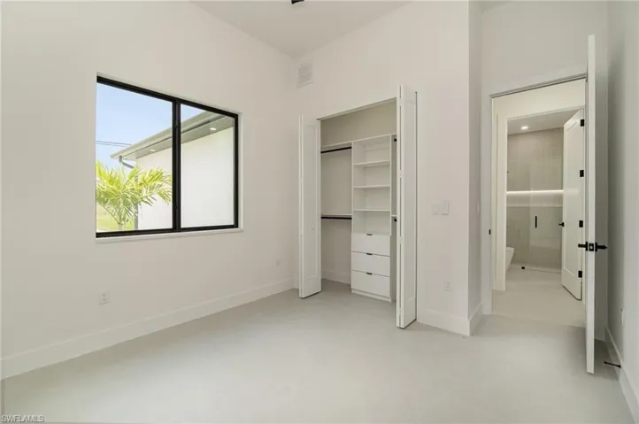 View of unfurnished bedroom
