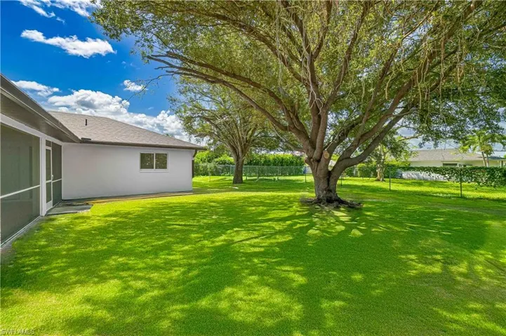 edited photo to show what it could be once new sod gets green