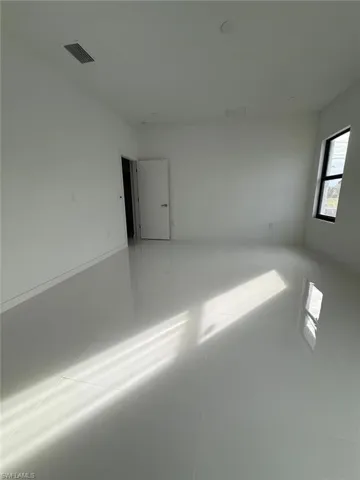 View of spare room