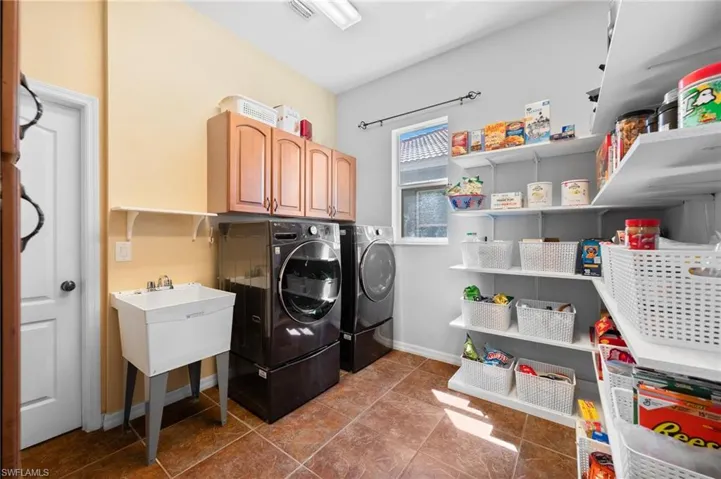 Laundry Room and Walk-In Pantry