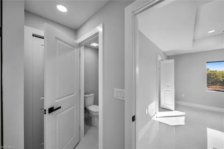 Bathroom with toilet