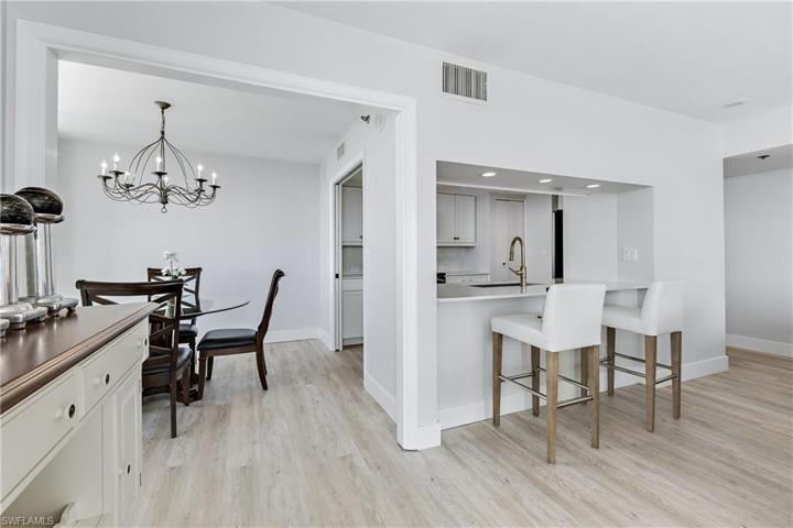 Newly renovated kitchen and dining area
