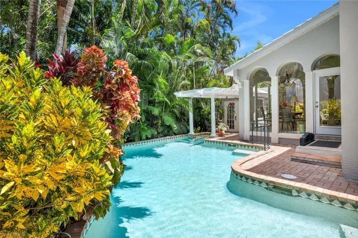 View of private pool