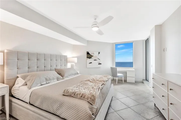 Primary Bedroom/King-Sized Bed