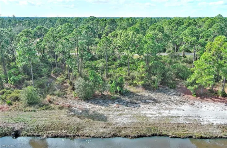 Aerial view of property's location