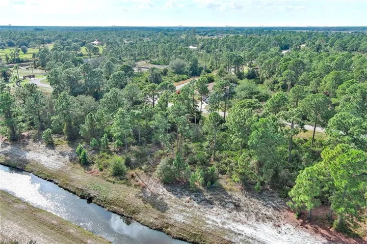 Aerial view of property's location