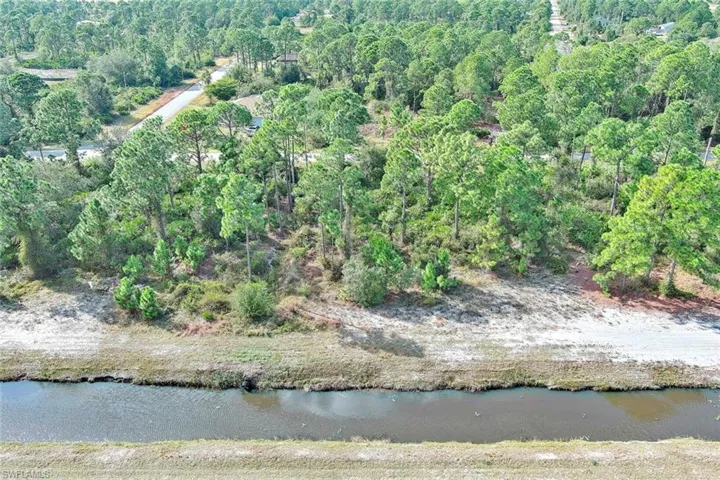 Aerial view of property's location