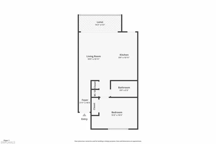 View of room layout