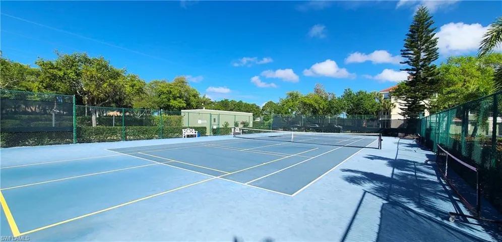 Tennis / pickle ball court.