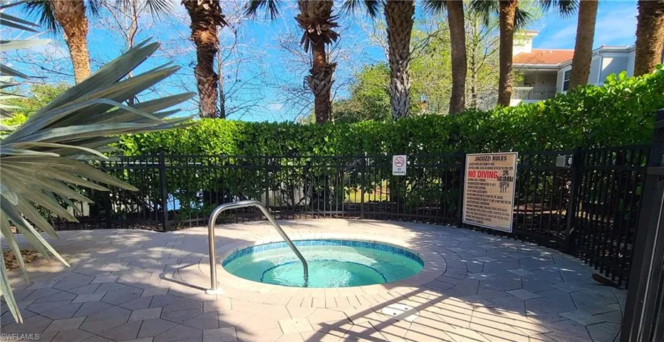 View of community spa.