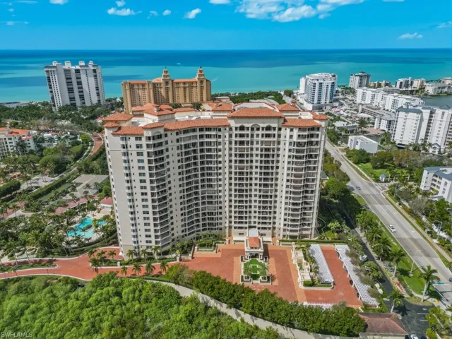 View of urban area and the Gulf
