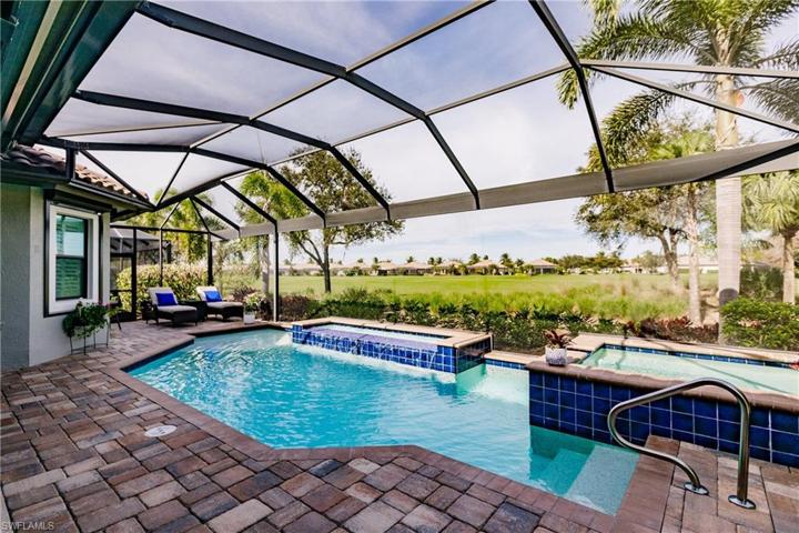 Pool with Lounge Area