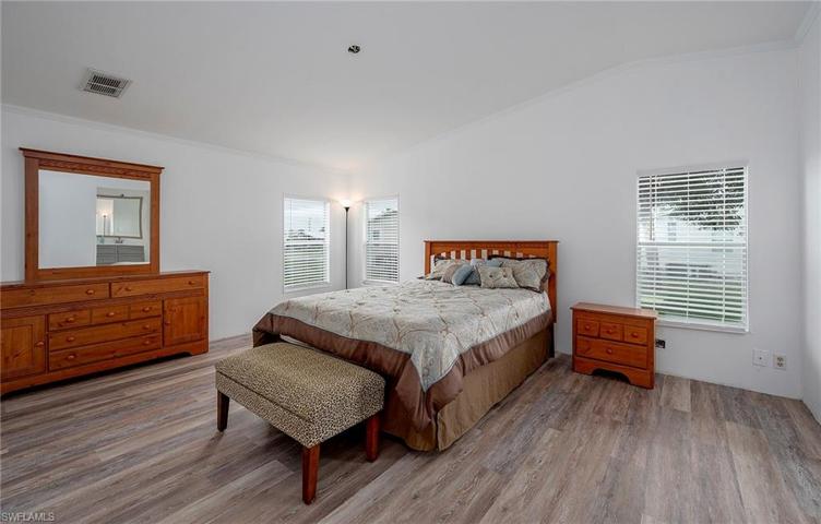 Primary bedroom with full bath