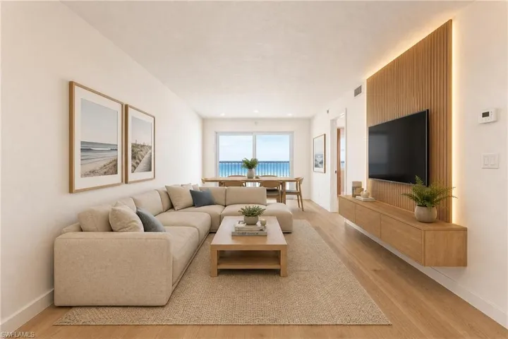 Staged View Of Living Rm