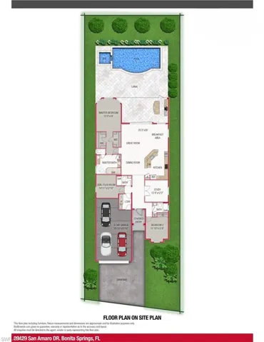 View of floor plan / room layout