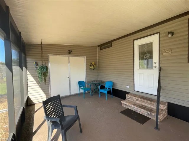 View of patio / terrace featuring entry steps