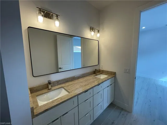 Double Vanity in Primary Bathroom