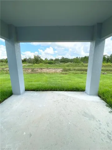 View of patio / terrace featuring a rural view