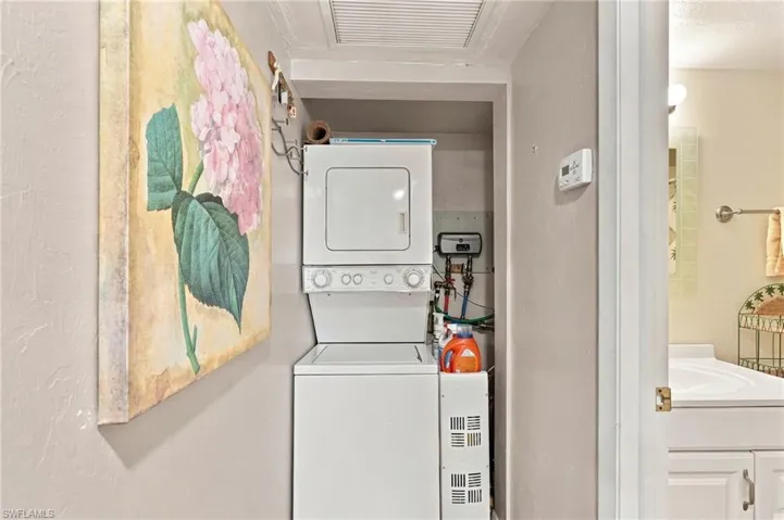 Washer/dryer, tankless water heater