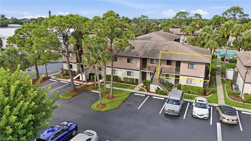 Unit is a second floor corner unit with the pool just steps away
