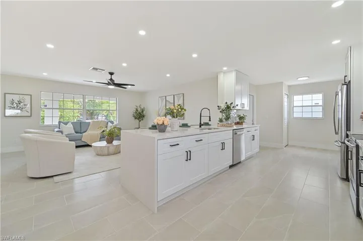 large kitchen