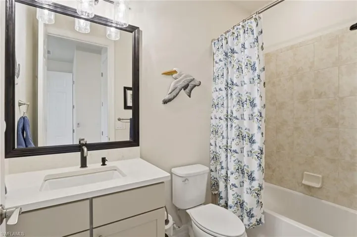 Guest suite bathroom