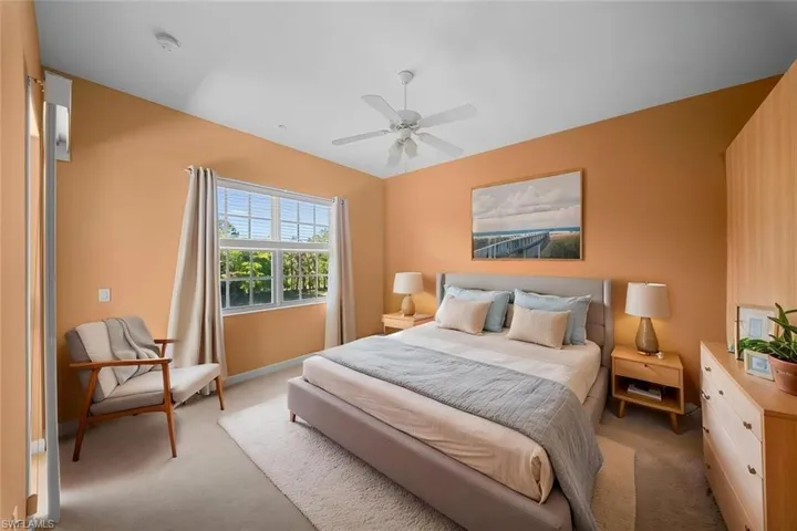 VIRTUALLY STAGED MASTER BEDROOM
