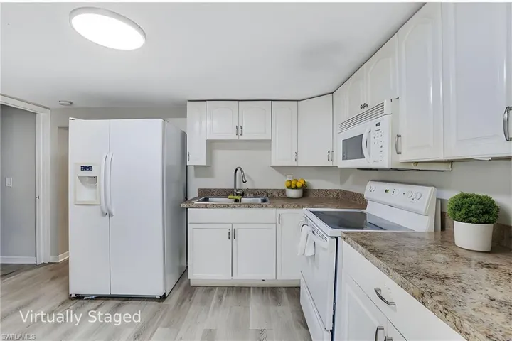 Staged Kitchen